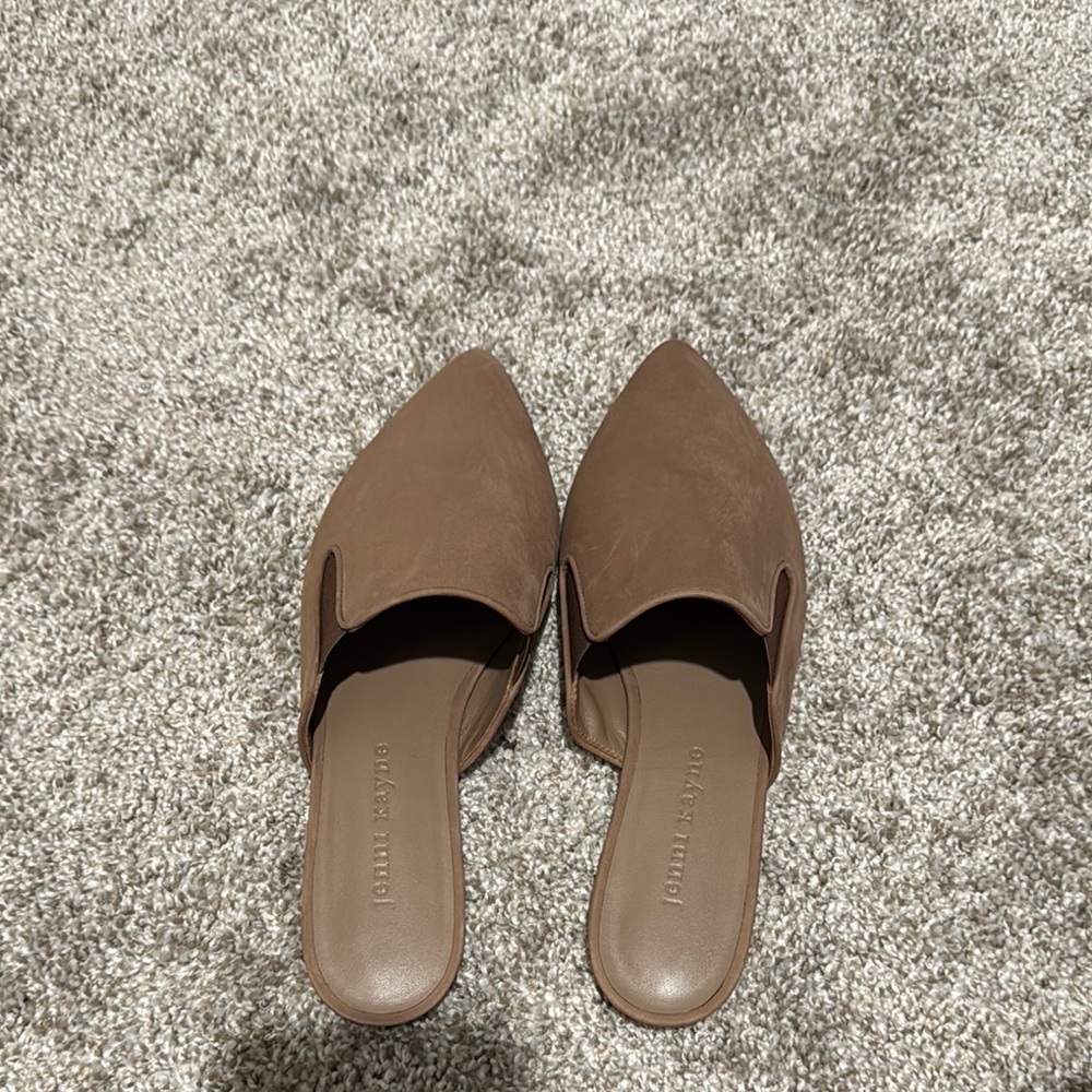 Jenni Kayne Pointed Toe Mules Size 36